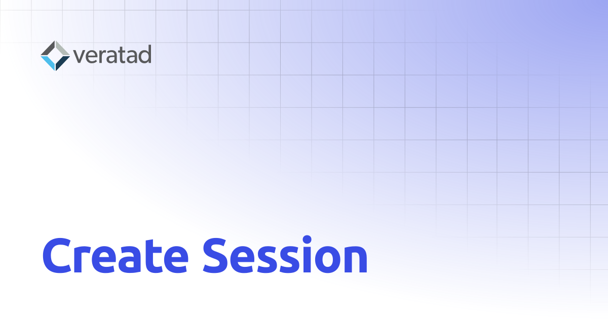 Create Session | Veratad